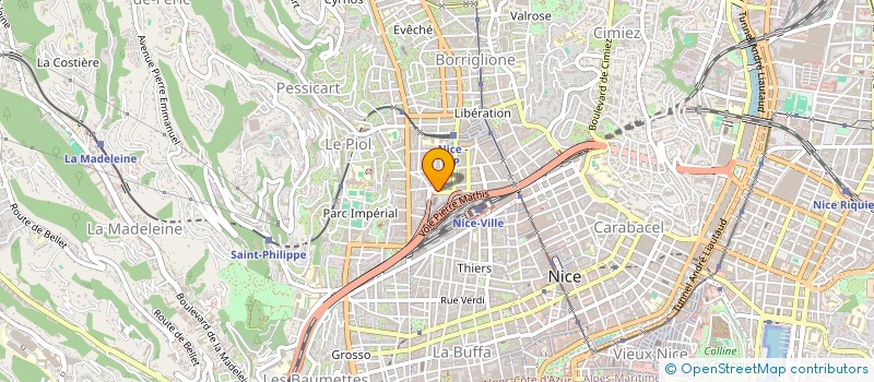 localisation de l'entreprise CARLONE BONHEUR à NICE