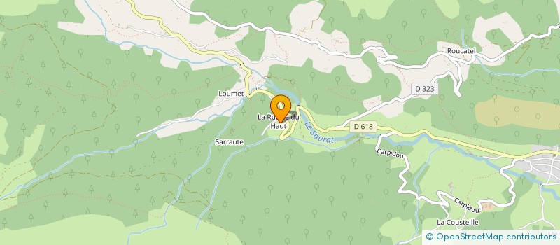 localisation de l'entreprise CARLONG SCI à SAURAT