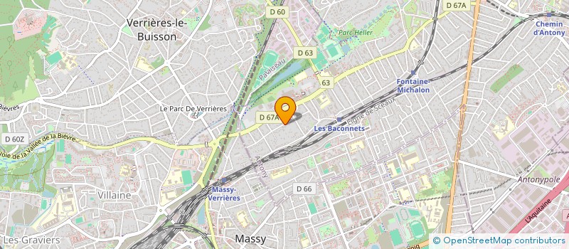 localisation de l'entreprise CARLOS APARICIO CONSULTING à ANTONY