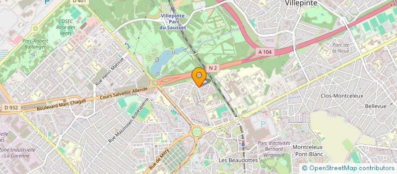 localisation de l'entreprise CARLOS BATIMENT à AULNAY-SOUS-BOIS