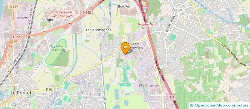 localisation de l'entreprise CARLOS DEPAN'AUTO  VEDENE