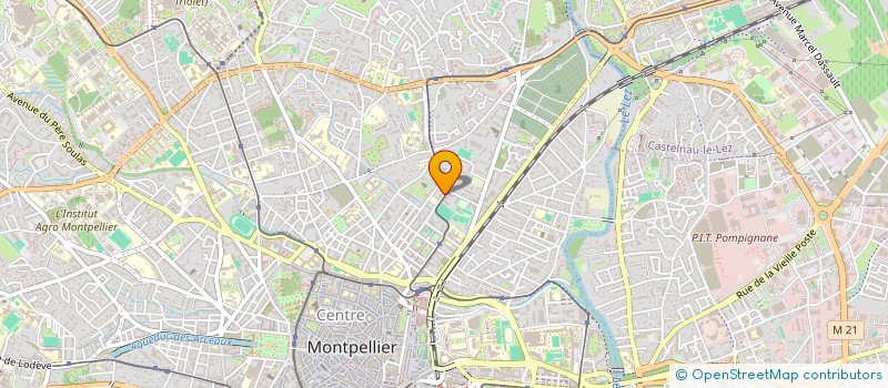 localisation de l'entreprise CARLOS MALATESTA SAS à MONTPELLIER