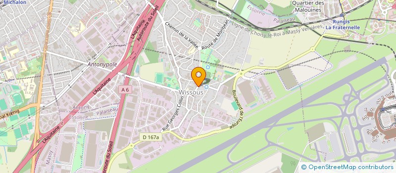 localisation de l'entreprise CARLOS MARTINS à WISSOUS