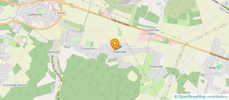 localisation de l'entreprise CARLOT ELECTRICITE  SAINT-AUBIN-SUR-GAILLON