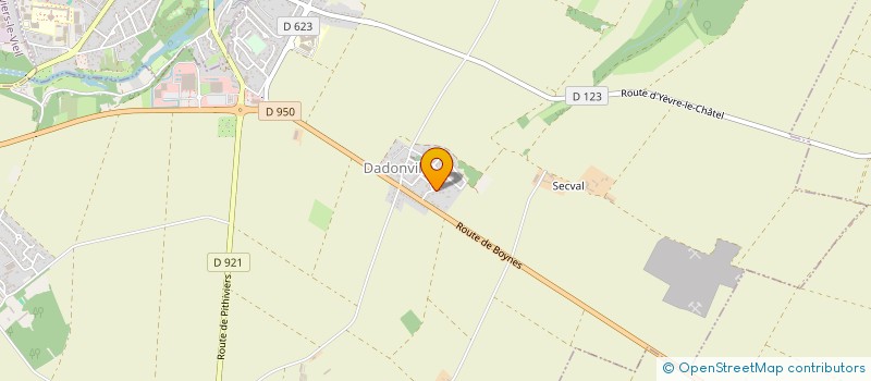 localisation de l'entreprise CARLOTANGELO à LE MALESHERBOIS