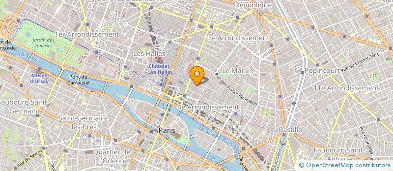 localisation de l'entreprise CARLOTTA CINEMAS à PARIS
