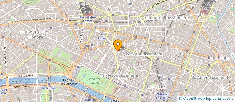 localisation de l'entreprise CARLOTTA INVESTISSEMENTS  PARIS