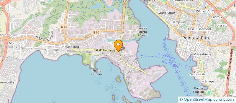 localisation de l'entreprise CARLOWCOST LOCATION à BAIE-MAHAULT