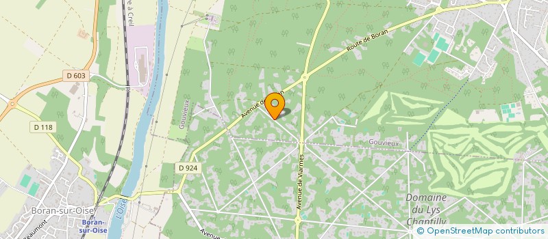 localisation de l'entreprise CARLSON  GOUVIEUX