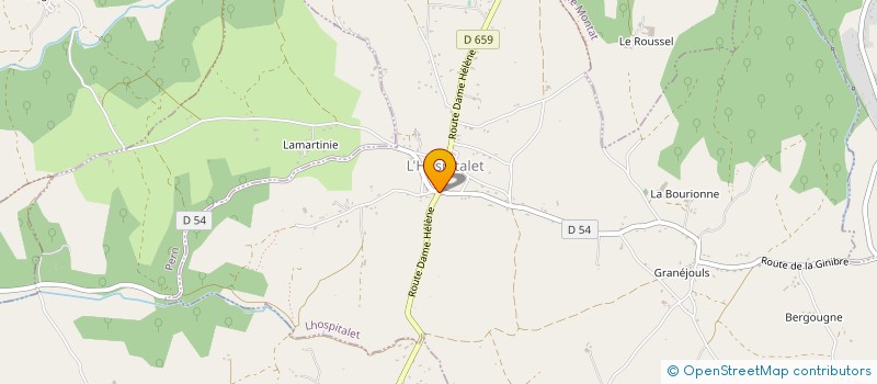 localisation de l'entreprise CARLTON PROPRIETES  SAINT-PAUL-FLAUGNAC