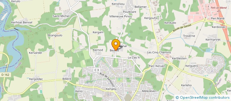 localisation de l'entreprise CARLUCCI COMPANY  GUIDEL