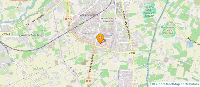 localisation de l'entreprise CARLUNA  CARPENTRAS