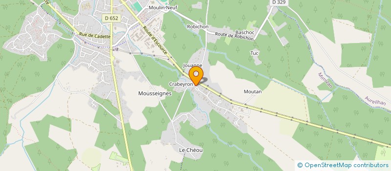 localisation de l'entreprise CARLY  MIMIZAN