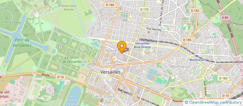 localisation de l'entreprise CARLY'S  VERSAILLES