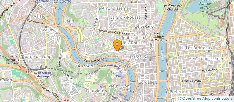 localisation de l'entreprise CARLYS à LYON
