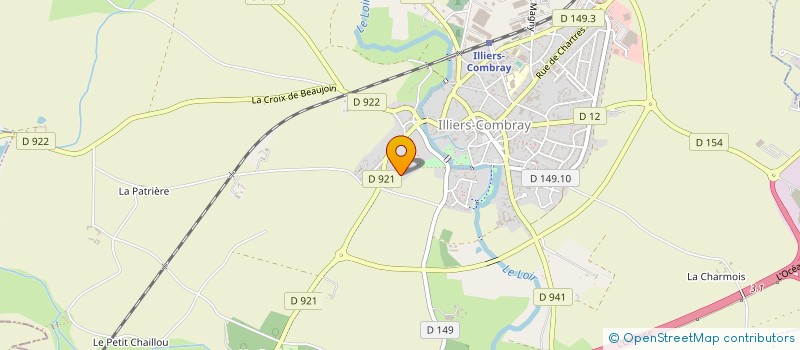 localisation de l'entreprise CARLYSTEE à ILLIERS-COMBRAY