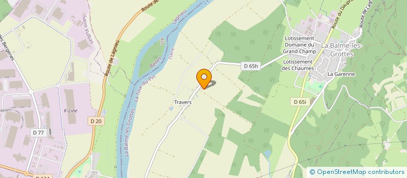 localisation de l'entreprise CARM  LA BALME-LES-GROTTES