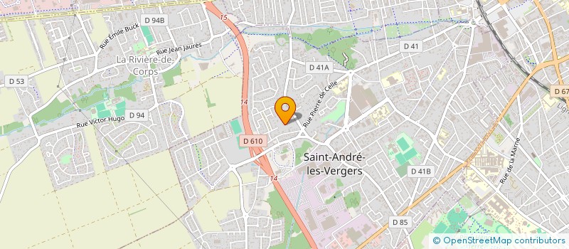 localisation de l'entreprise CARM  SAINT-ANDRE-LES-VERGERS