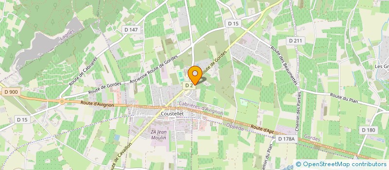 localisation de l'entreprise CARM'IN  CABRIERES D'AVIGNON