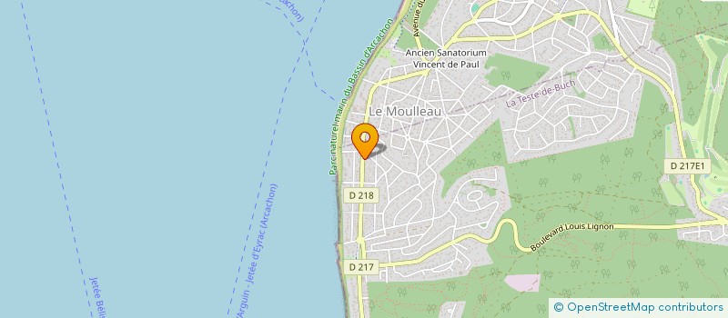 localisation de l'entreprise CARMA à LA TESTE-DE-BUCH