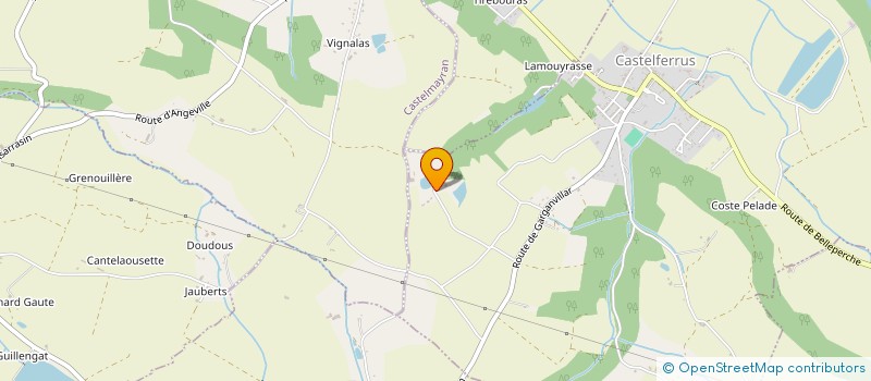 localisation de l'entreprise CARMA  CASTELFERRUS