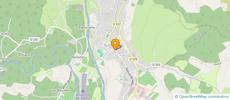 localisation de l'entreprise CARMA  RUOMS