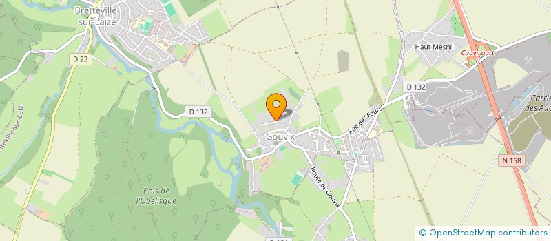 localisation de l'entreprise CARMA  GOUVIX