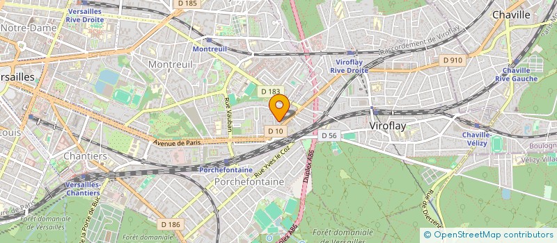 localisation de l'entreprise CARMA AUDIT ET CONSEIL à VERSAILLES