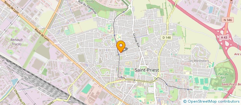 localisation de l'entreprise CARMA CONCEPT  SAINT-PRIEST