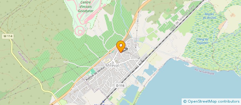 localisation de l'entreprise CARMA FAMILY  MIREVAL