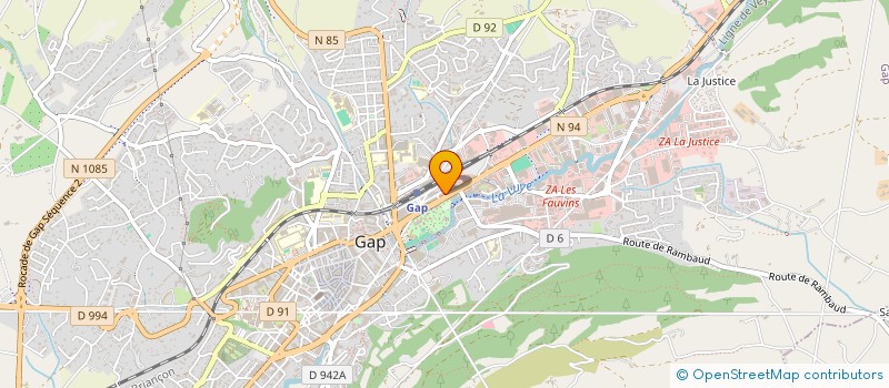 localisation de l'entreprise CARMA FORMES à GAP