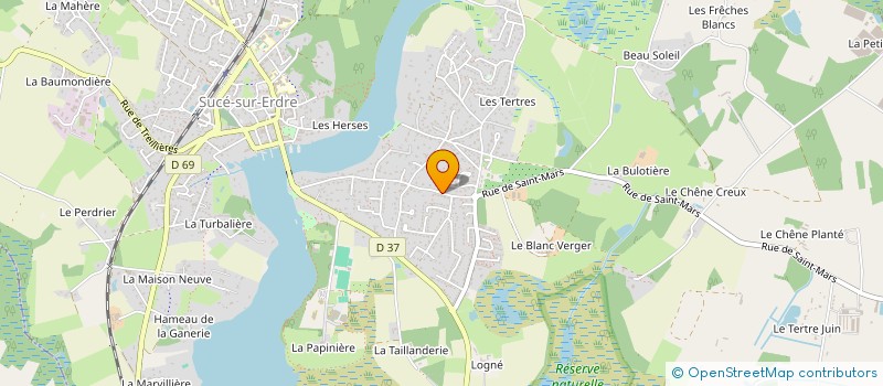localisation de l'entreprise CARMA-IMMO à SUCE-SUR-ERDRE