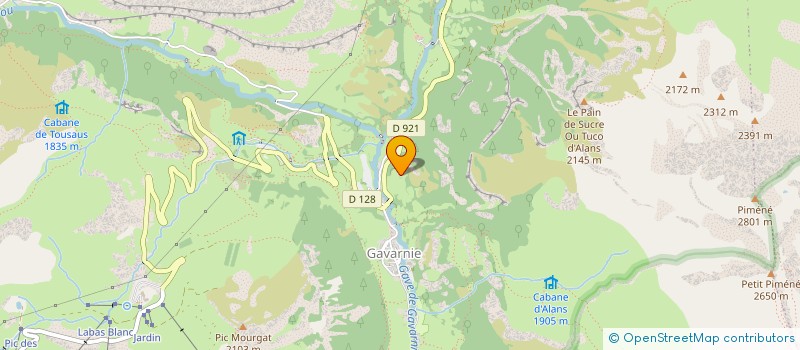 localisation de l'entreprise CARMA S.A.S à GAVARNIE-GEDRE
