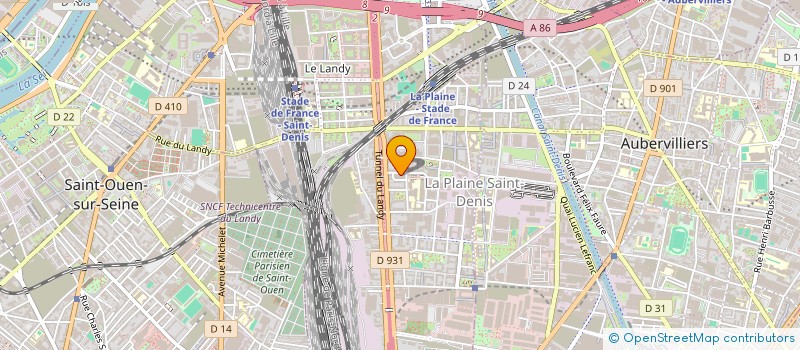 localisation de l'entreprise CARMA SET  SAINT-DENIS