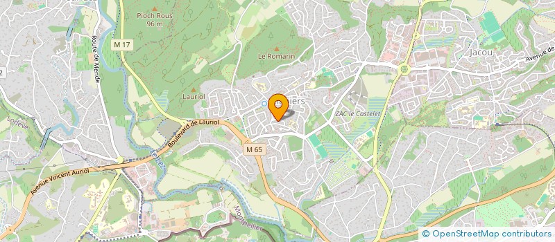 localisation de l'entreprise CARMA TECHNOLOGIES  CLAPIERS