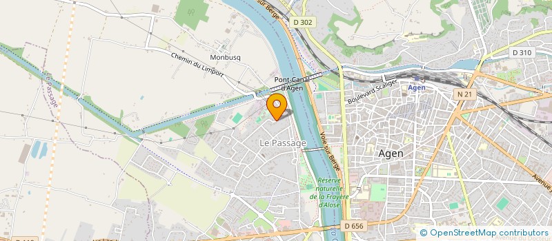 localisation de l'entreprise CARMADEO  LE PASSAGE