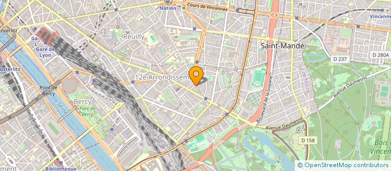 localisation de l'entreprise CARMAIN  PARIS