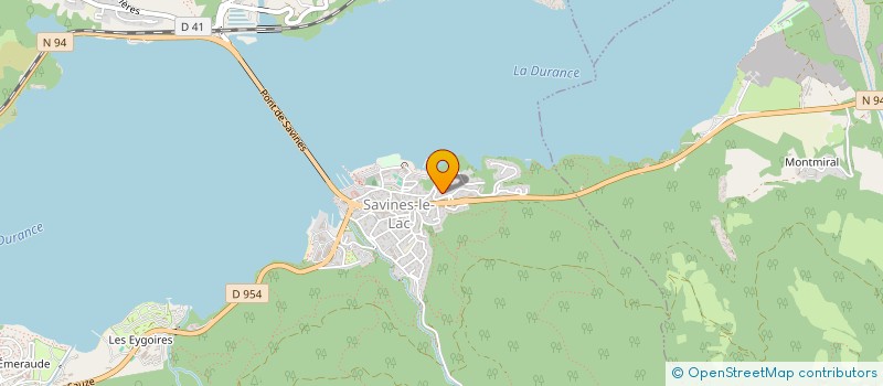 localisation de l'entreprise CARMAJE  SAVINES-LE-LAC