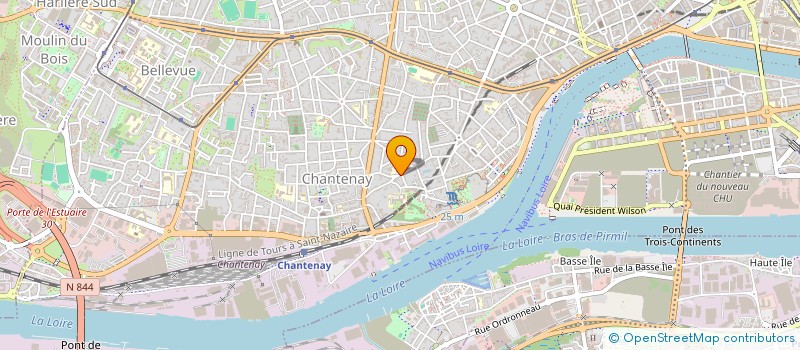 localisation de l'entreprise CARMAJO à NANTES