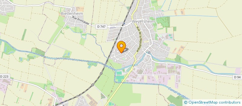 localisation de l'entreprise CARMAJOU  WEYERSHEIM