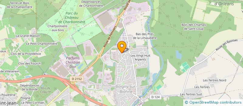 localisation de l'entreprise CARMALBA-BIONNE à BOIGNY-SUR-BIONNE