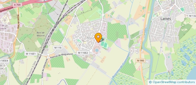 localisation de l'entreprise CARMALEO  LATTES