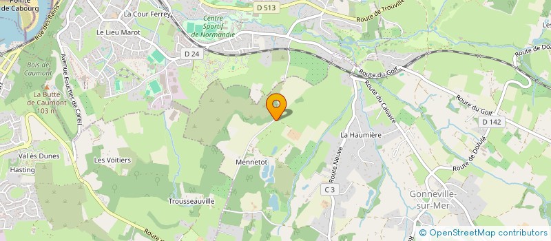 localisation de l'entreprise CARMAM  HOULGATE