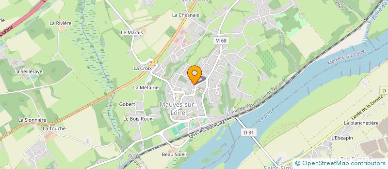 localisation de l'entreprise CARMANOR GROUP  MAUVES-SUR-LOIRE