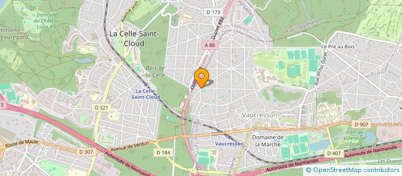 localisation de l'entreprise CARMAT à VAUCRESSON