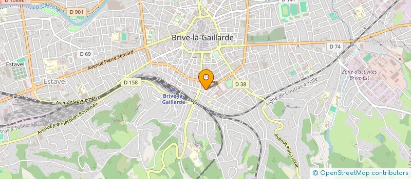 localisation de l'entreprise CARMAT  BRIVE-LA-GAILLARDE