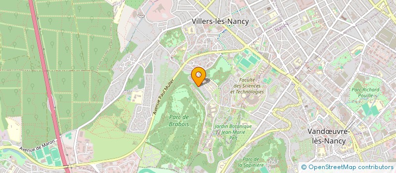 localisation de l'entreprise CARME à VILLERS-LES-NANCY