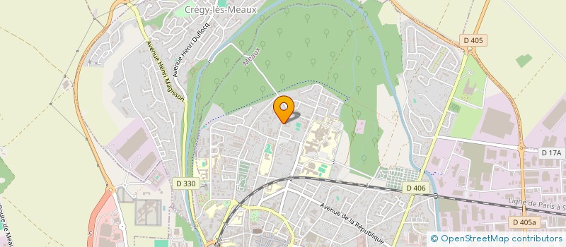 localisation de l'entreprise CARMEL à MEAUX