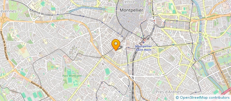 localisation de l'entreprise CARMEL  MONTPELLIER