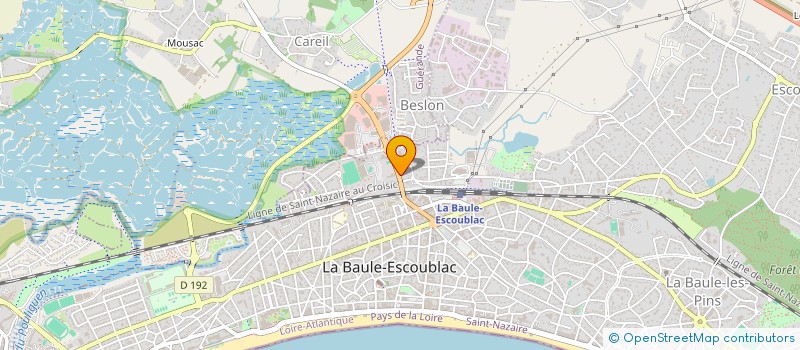 localisation de l'entreprise CARMEL à LA BAULE-ESCOUBLAC